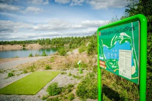 Z czego składa się pole do disc golfa?